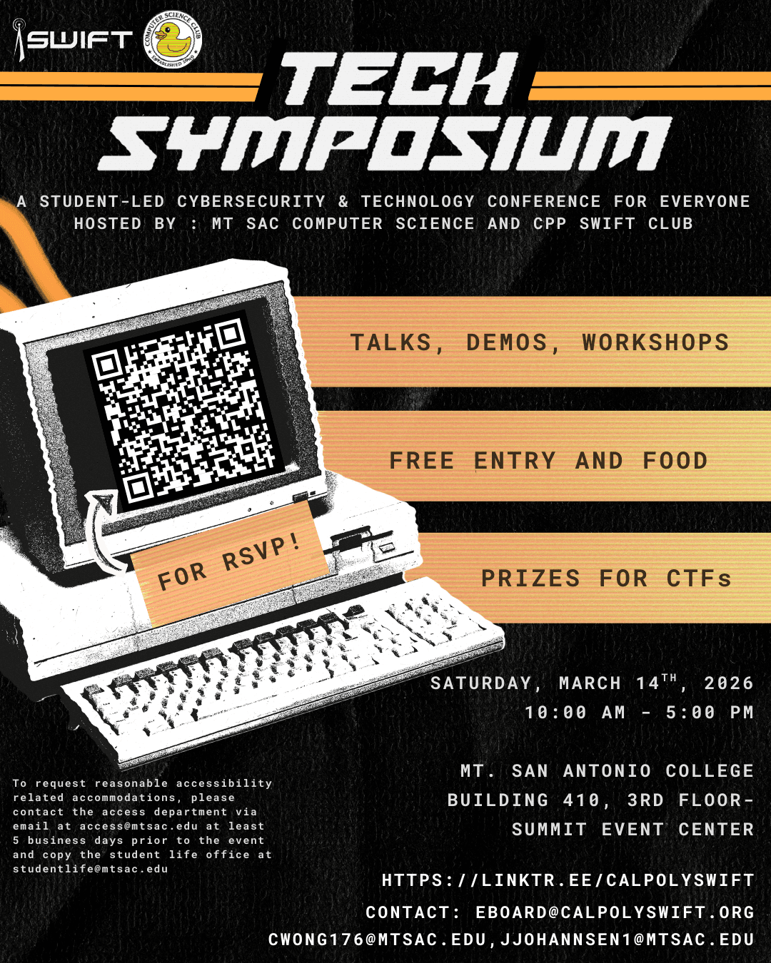 Tech Symposium - A student-led cybersecurity & technology conference for everyone