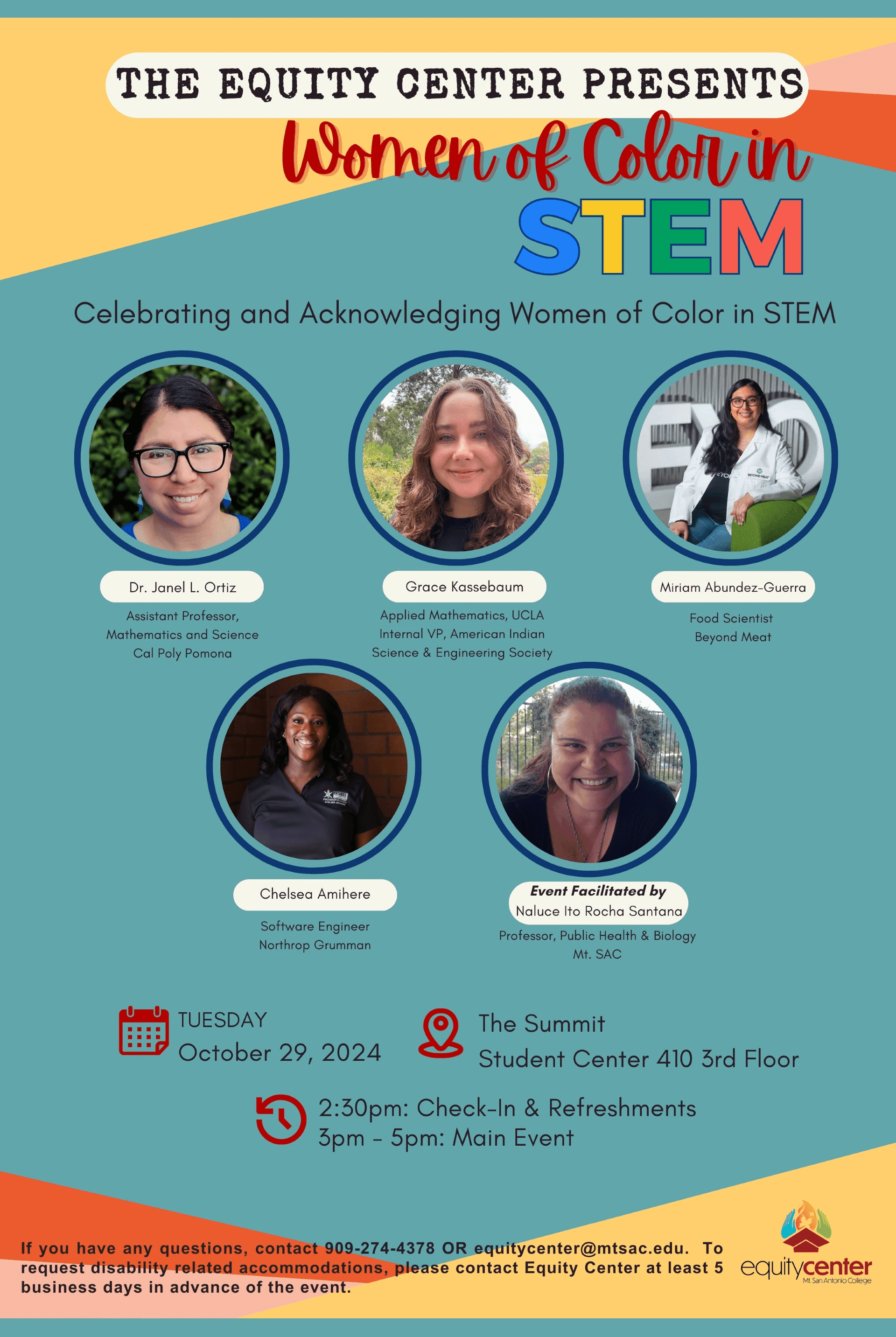 Women of Color in STEM - Celebrating diversity and empowering women of color in STEM fields.