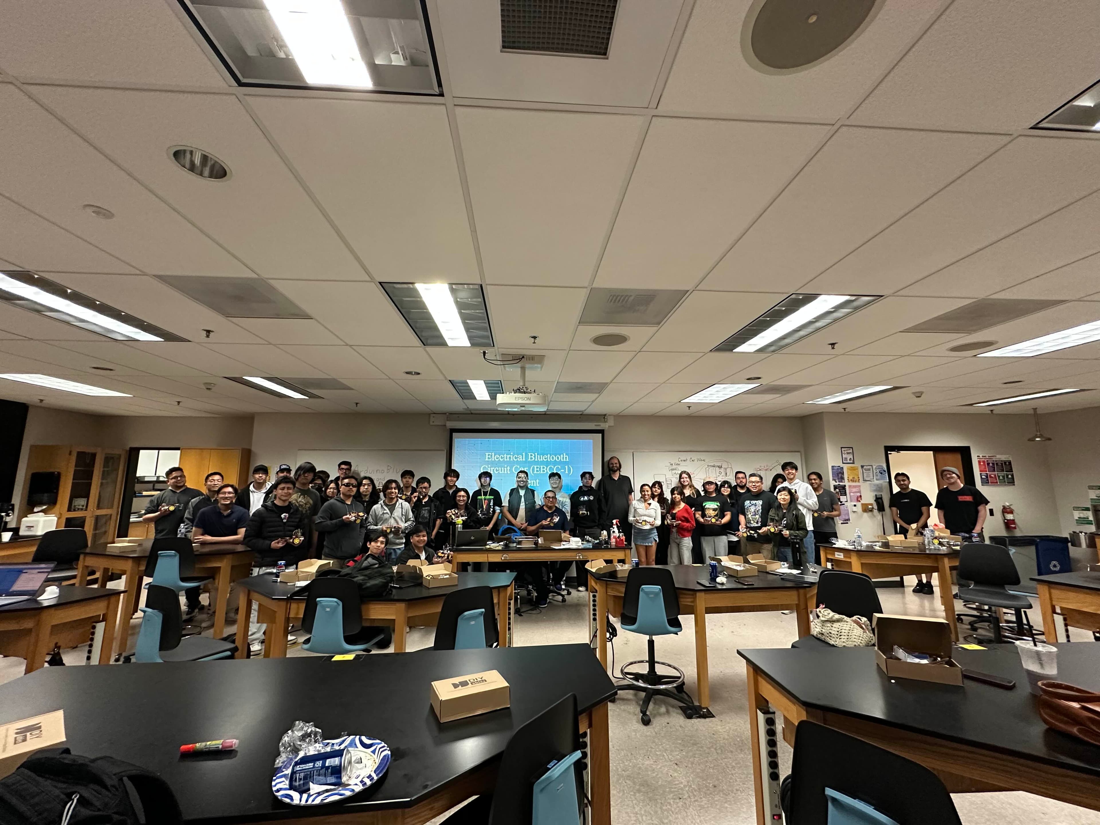 Mt. SAC Computer Science Club members working together