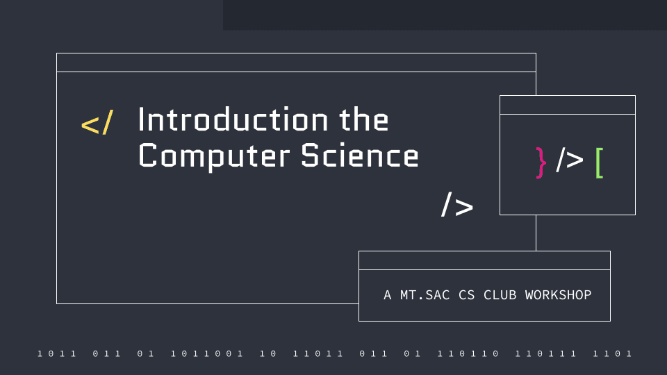 Intro to Computer Science