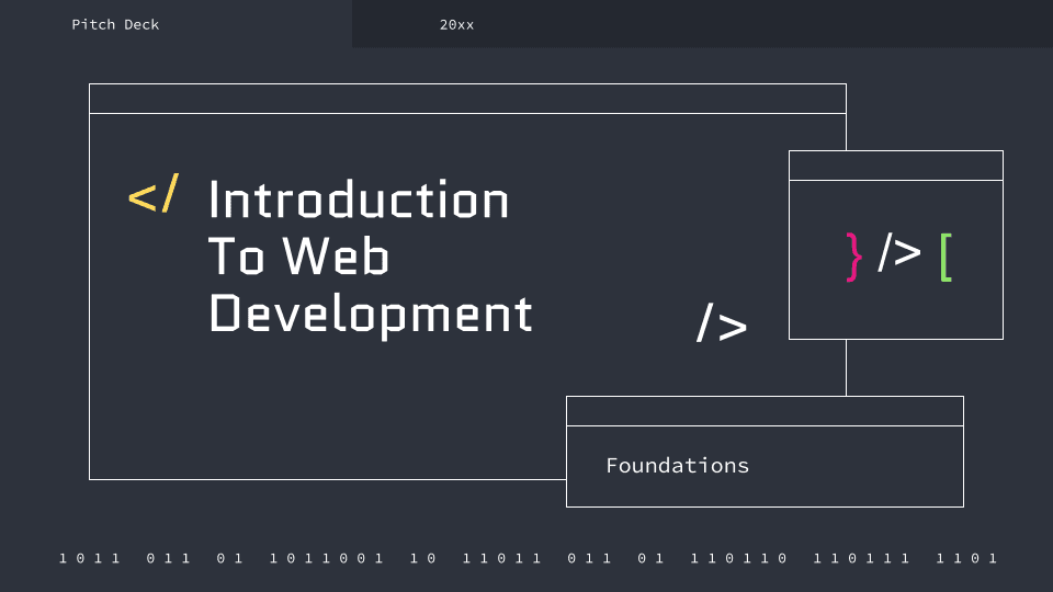 Intro to Web Dev