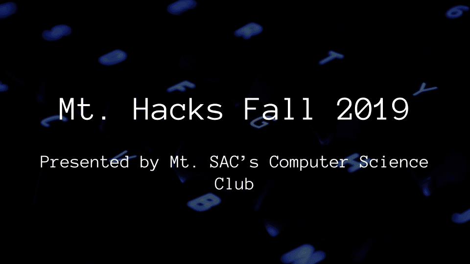 Mt. Hacks 2019