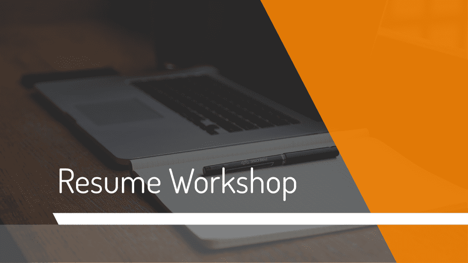 Resume Workshop